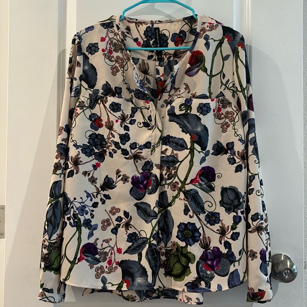 W118 by Walter Baker floral blouse
